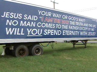 It’s settled: Tractor trailer displaying Christian message remains along NY highway